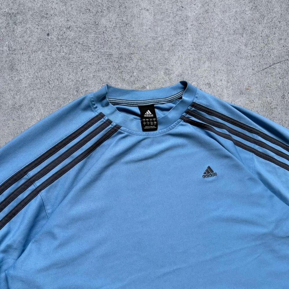 Vintage adidas 2006 3 stripe textured